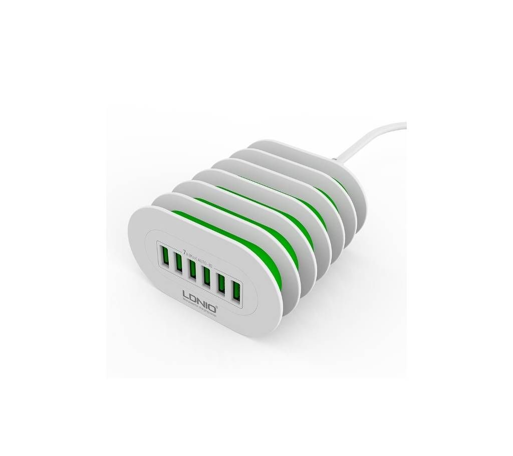 LDNIO A6702 6 Port USB Charger