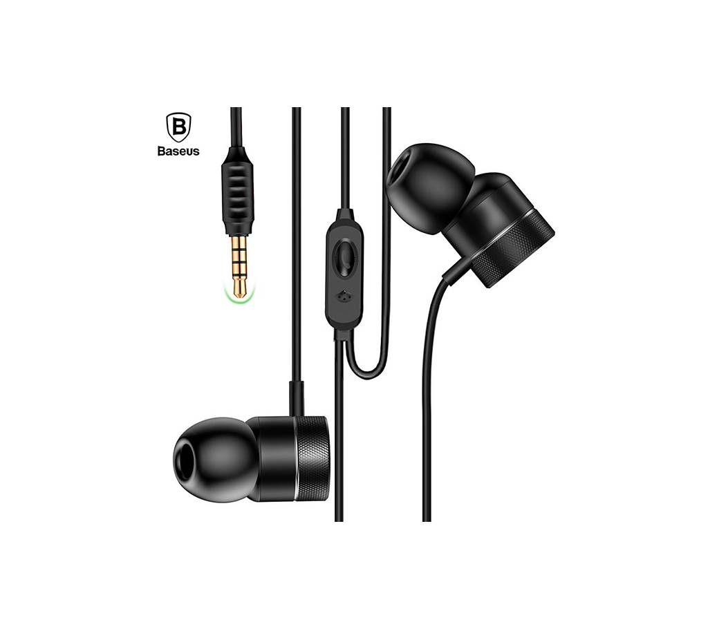Baseus H04 Wire Earphone Stereo Sport Running