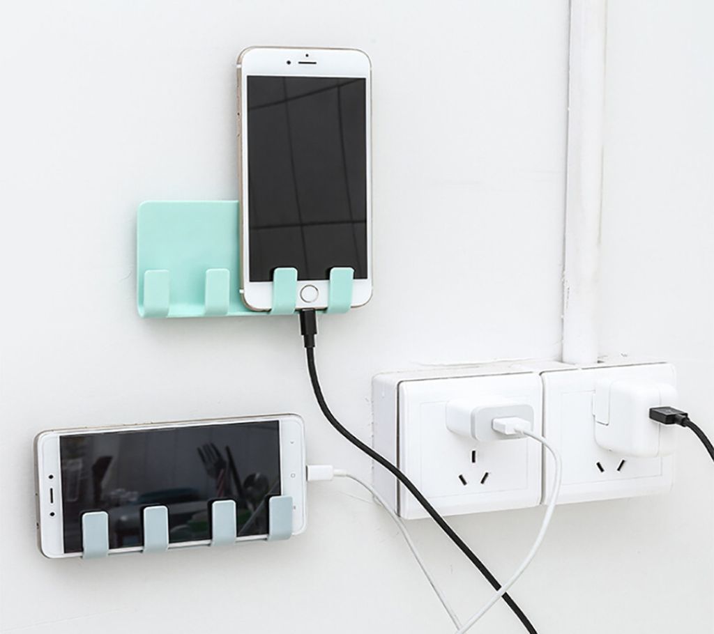 Wall Phone Holder Socket Stand Holder