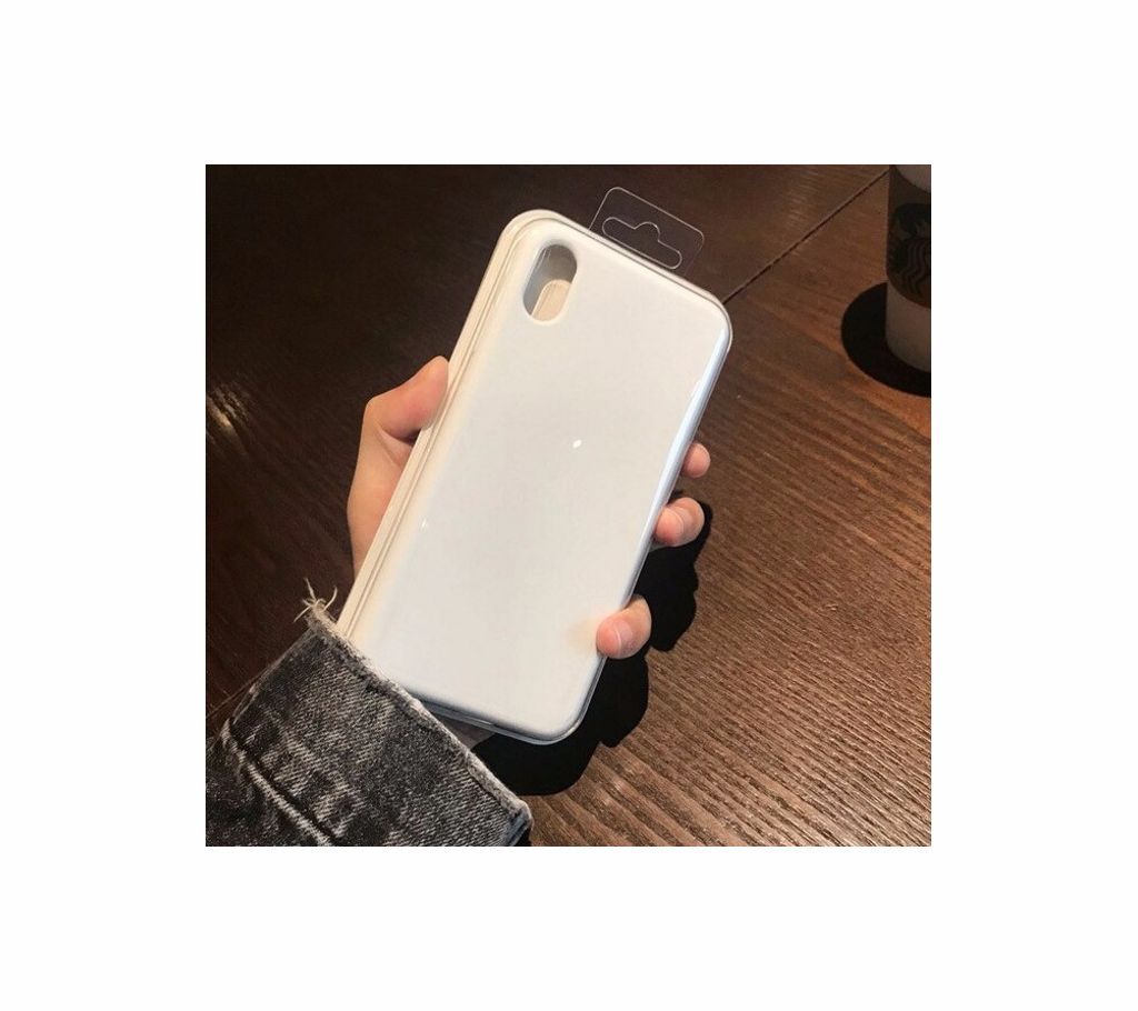 Liquid Silicone Soft Shockproof Protective Phone Case For IPhone XS
