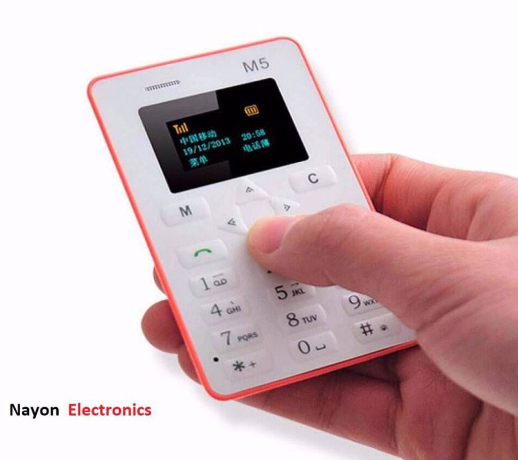Ultra Thin Pocket Mini Mobile Phone