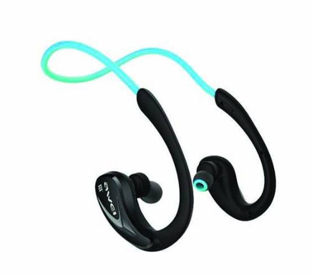 Awei A880BL Neckband Bluetooth Headset-Blue
