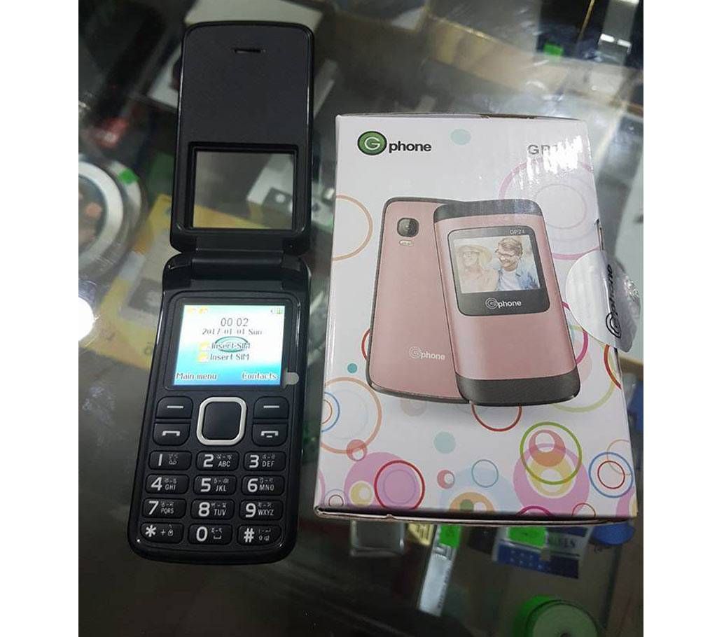 Gphone Folding Phone Dual Sim warranty i