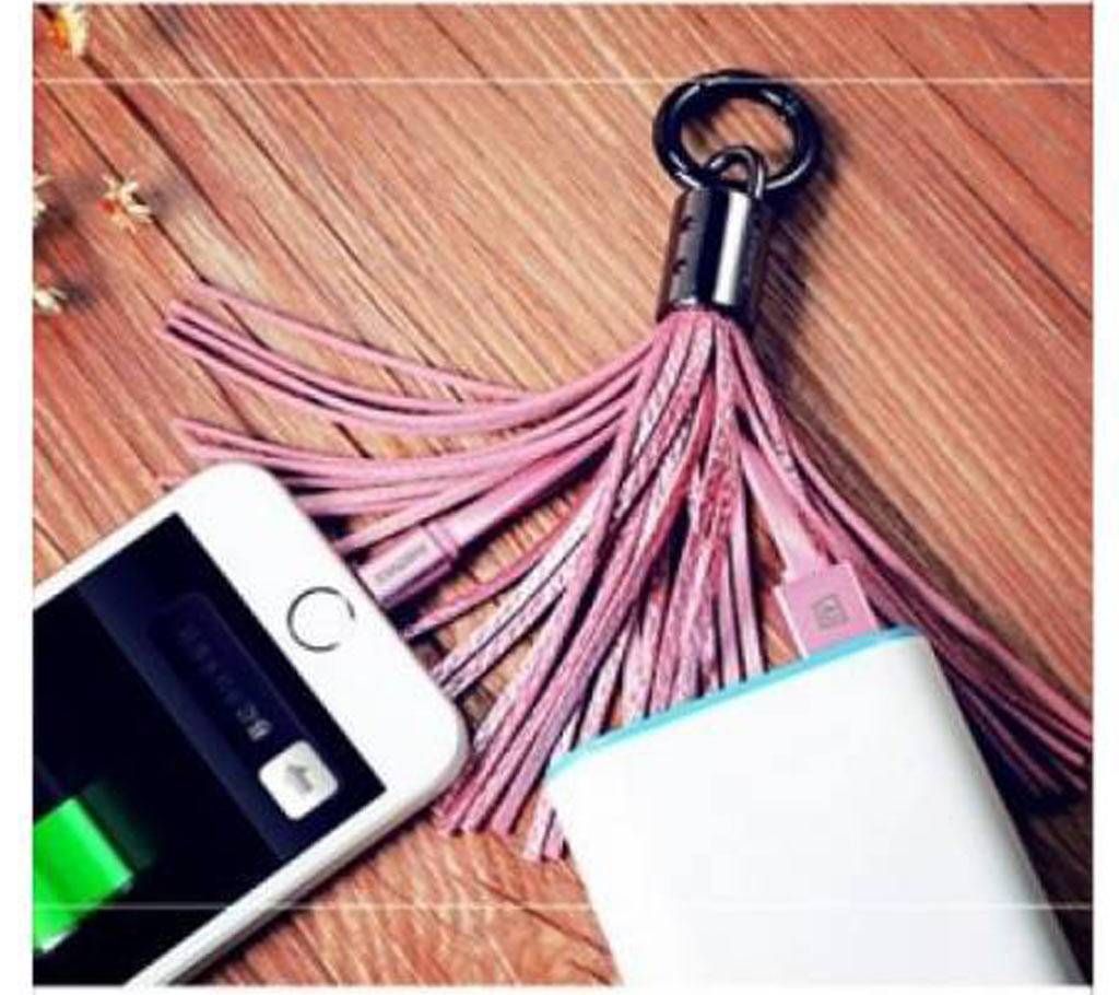 REMAX Tassel Ring Fast Charging Cable for iPhone