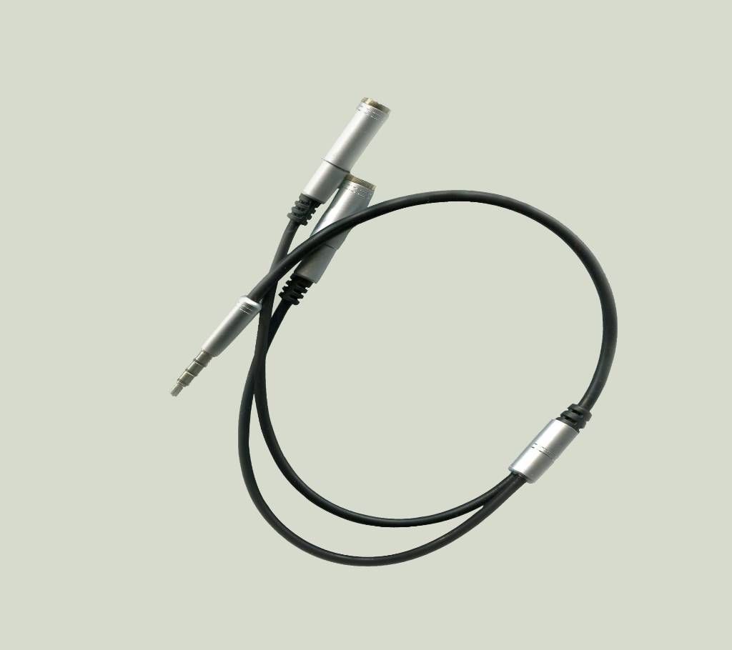 3.5mm Male to 2 Female Earphone splitter