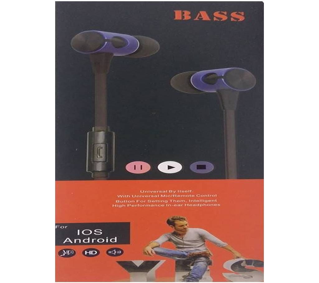 Metal series HD stereo Earphones 