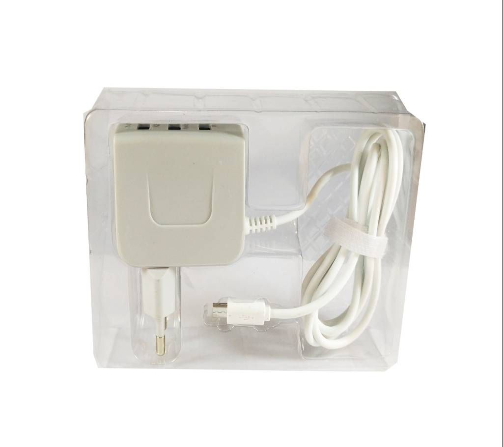 3 Port USB Fast Charger