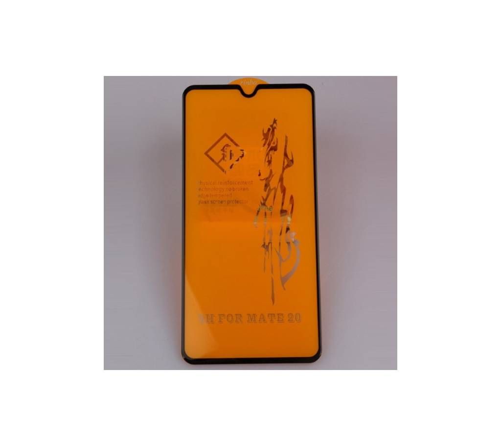 6D Tempered Glass Protector For Huawei Mate 20 Black