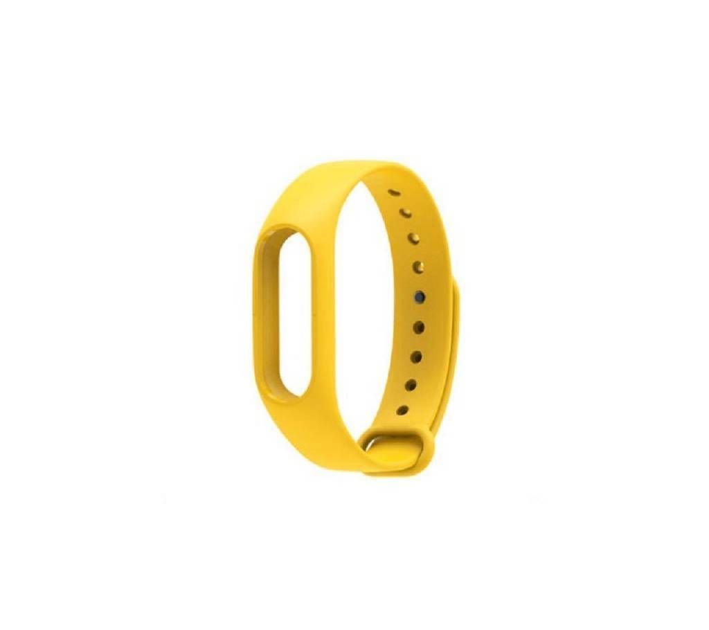 Wrist strap for Mi Band 2 Strap - Yellow