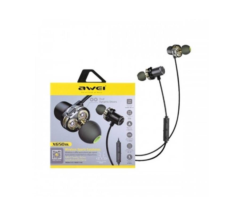 Awei X650BL Bluetooth Ear  Neck Band