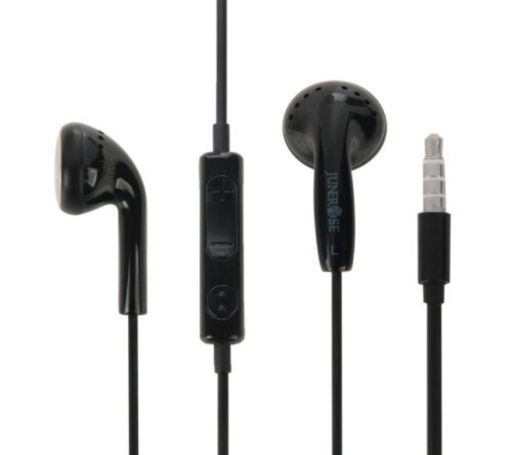 JR-i4s Earphone With Microphone - Black