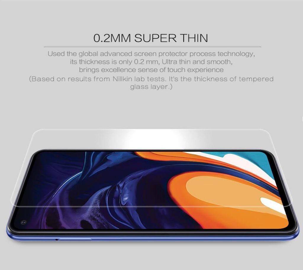 Nillkin for Samsung Galaxy A60 and M40 Tempered Glass, 0.2mm H+ Pro Anti-Explosion Screen Protector Film for Samsung A60 and M40