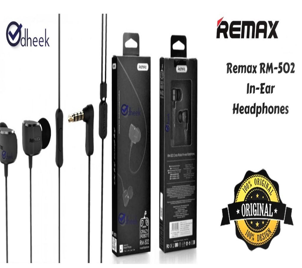 Remax RM 502 Original Authenticated Product
