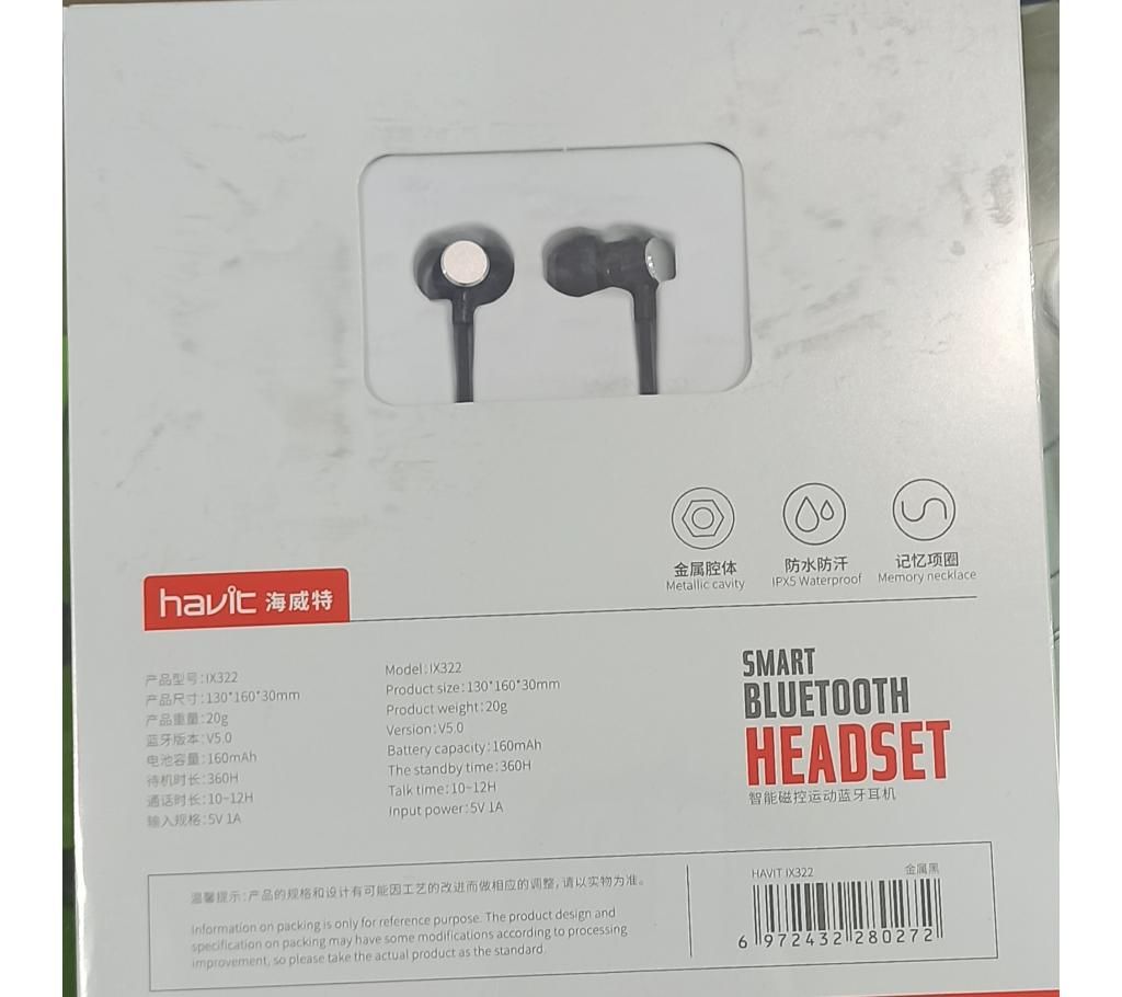 Havit lX322 Bluetooth headset 
