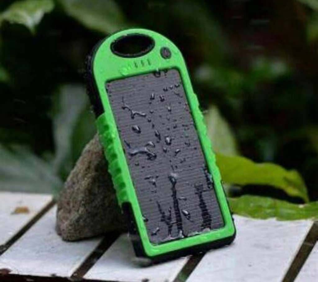 10000mAh solar rechargeable power bank 