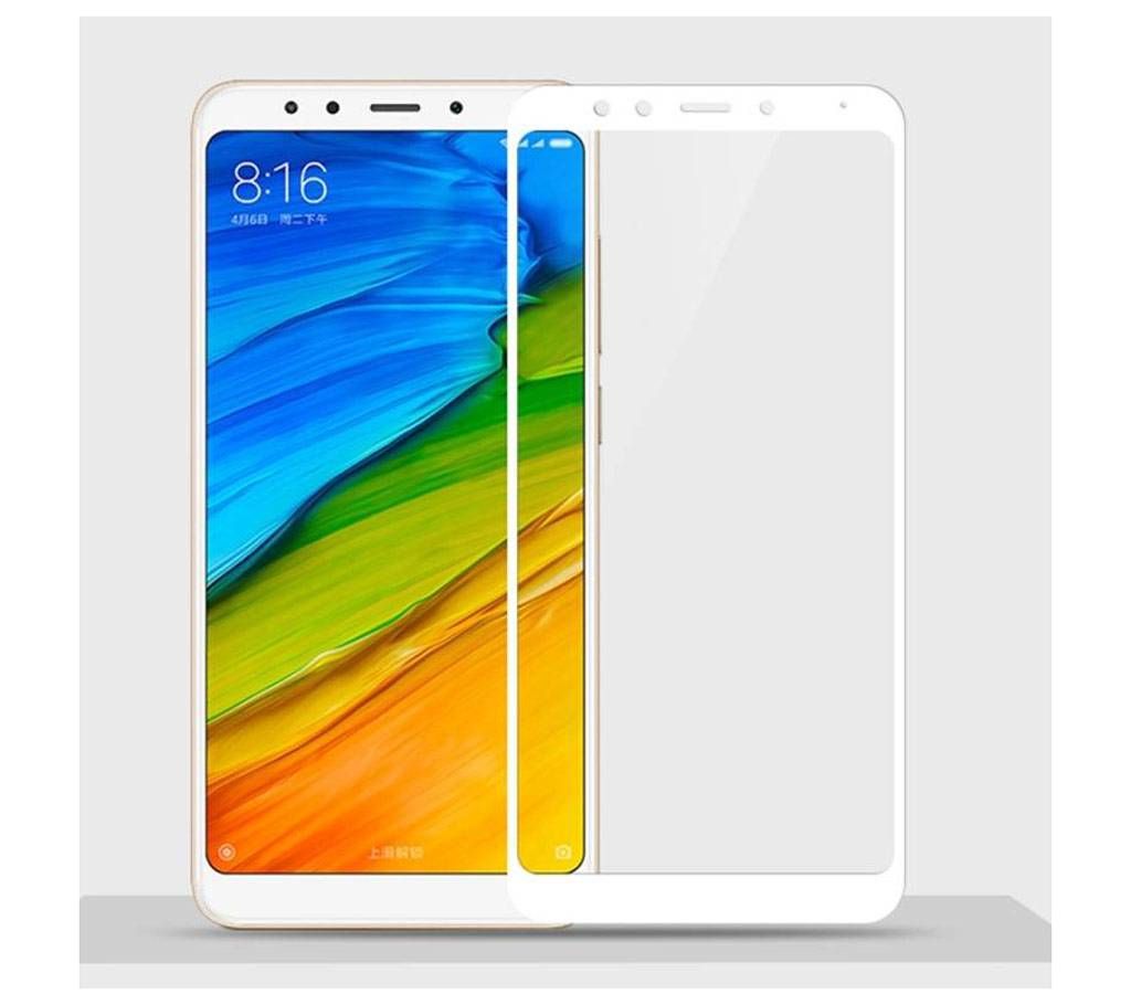 FULL SCREEN PROTECTOR FOR REDMI 5 (White)
