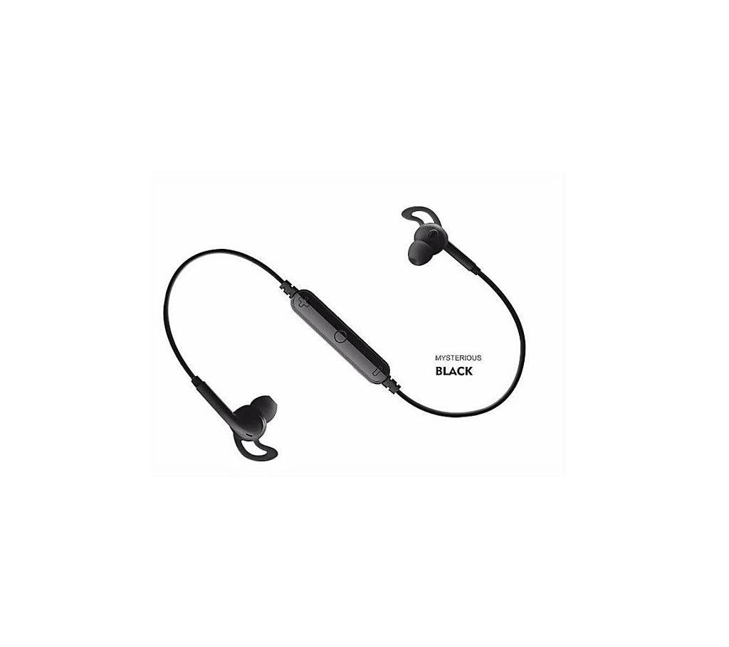 Awei A610BL Bluetooth 4.0 Sport Stereo Sound Headset Earphone - Black