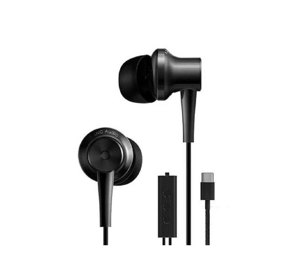 Original Mi ANC & Type-C in ear Earphones-Black