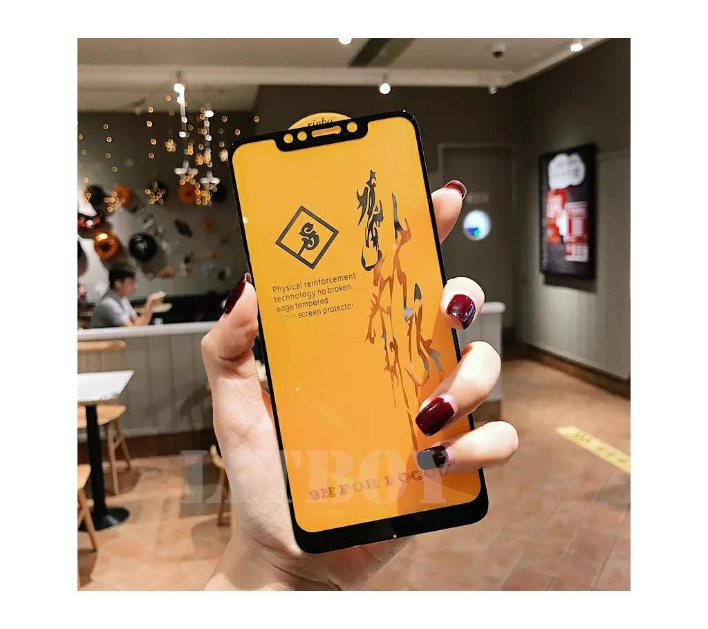 6D Tempered Glass Screen Protector for Xiaomi A2-Black