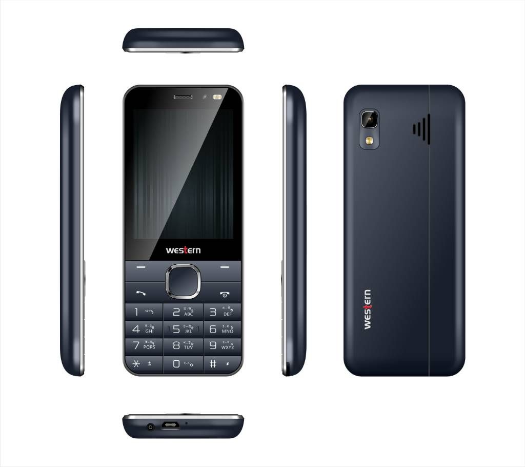 Western D-32 - Feature Phone - 2.4"-Grey
