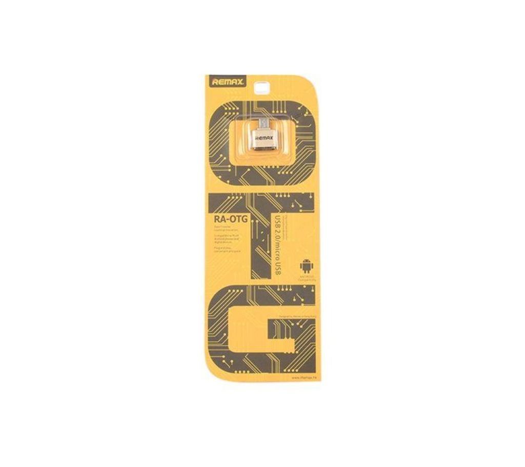 RA-OTG USB Micro USB OTG Plug - Gold