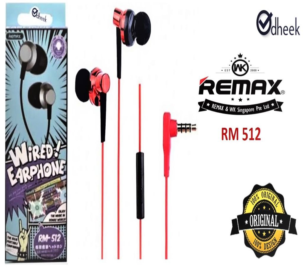 Remax RM 512 Original Authenticated Product
