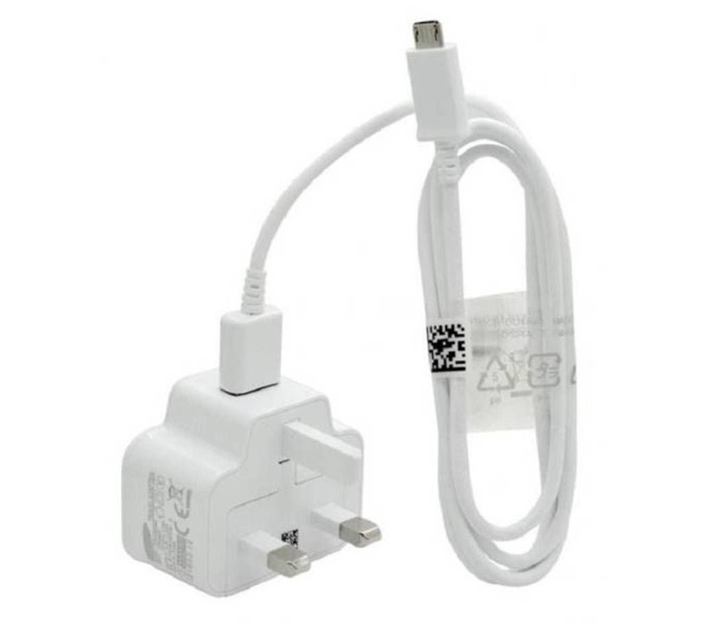 3-Pin Fast Charger with Micro USB Cable For Samsung 
