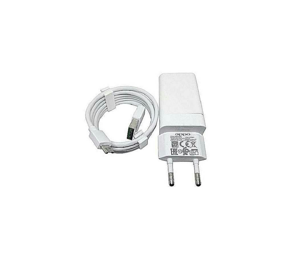OPPO VOOC First Flash Charger With USB Cable  White