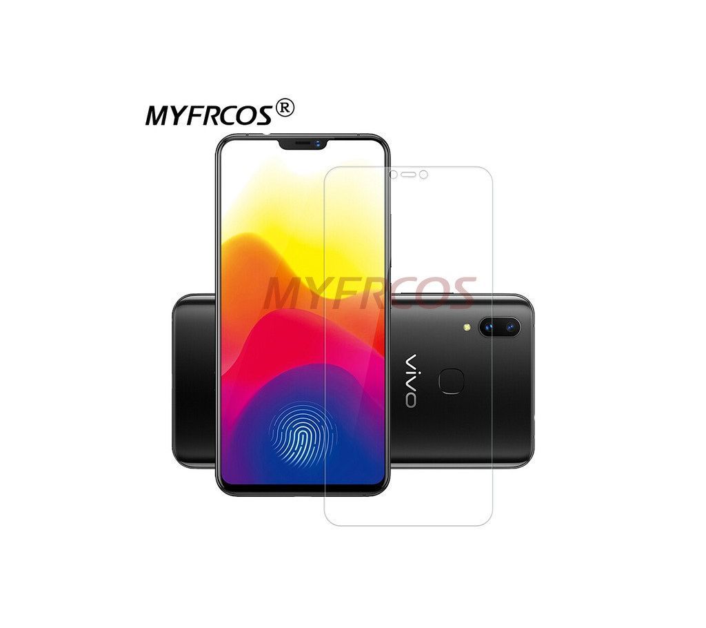 Vivo y85 glass protector black