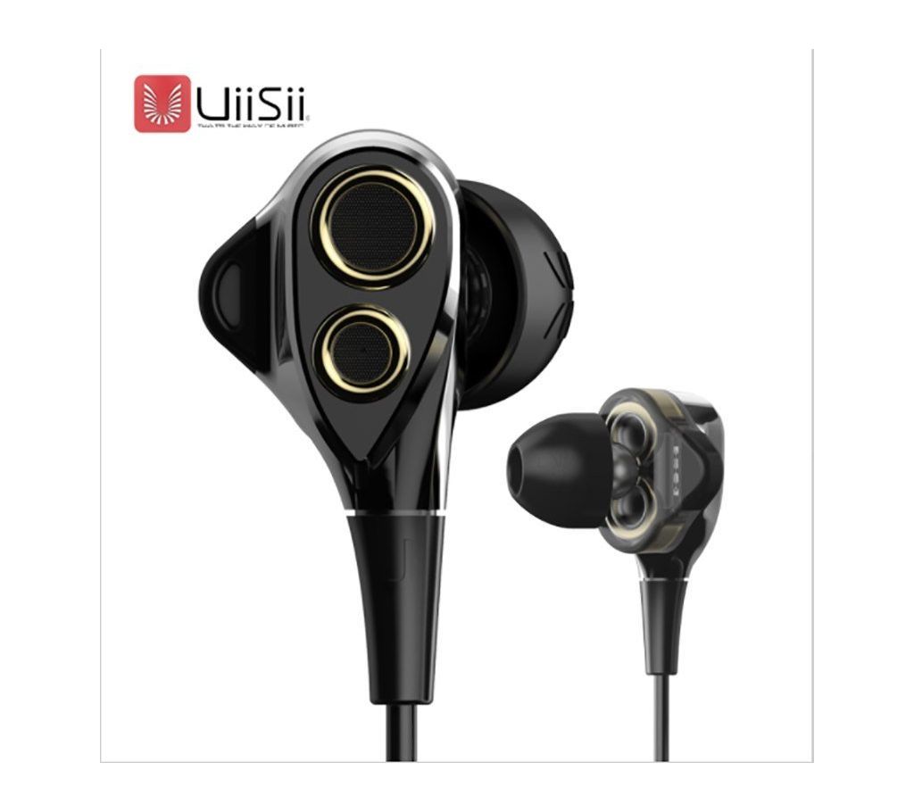 UIISII T8S In-ear Stereo Triple Driver Earphones