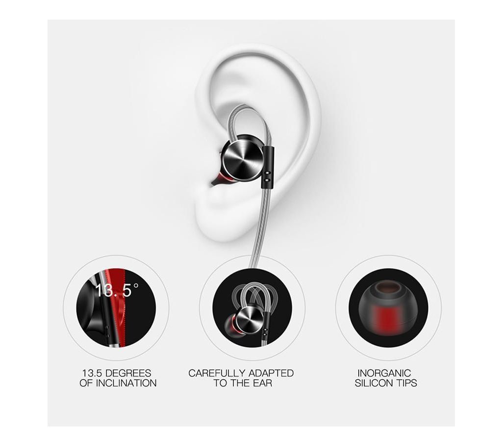 QKZ-DM10 Original Best HiFi Metal Earphone