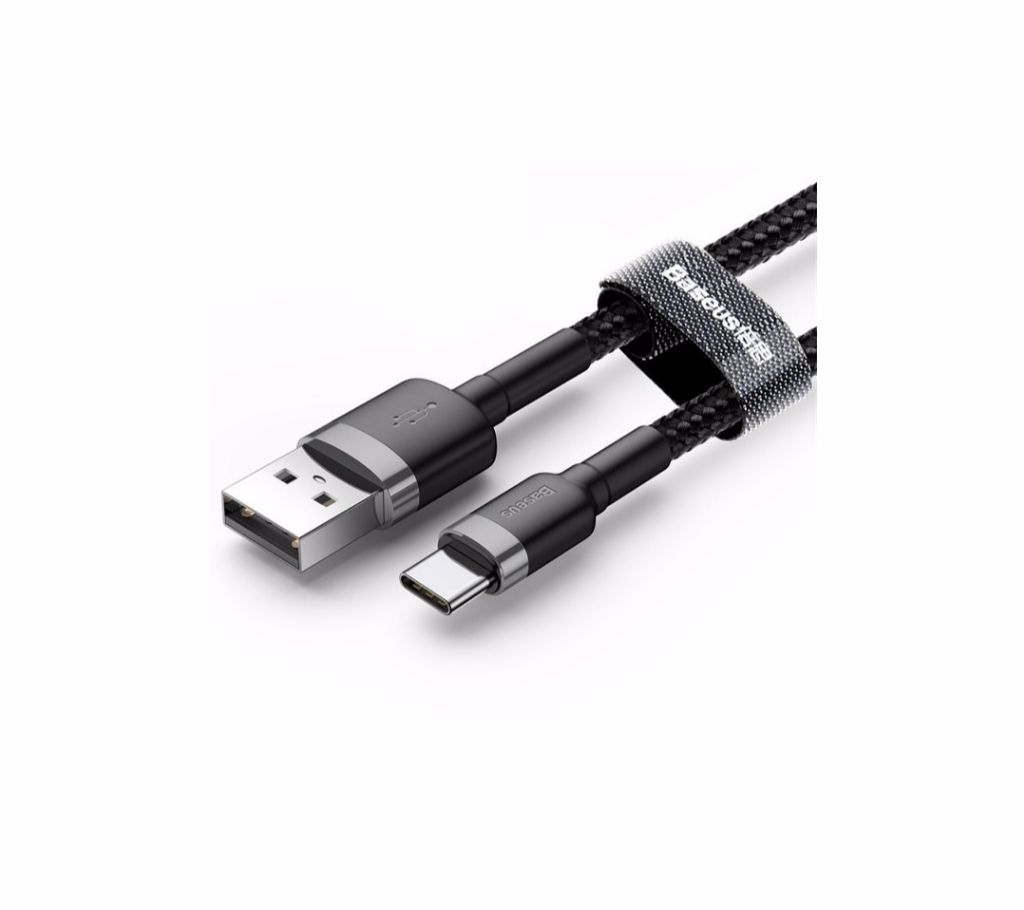 Original Baseus 1 Meter Long Type C Fast Charging USB Data Cable