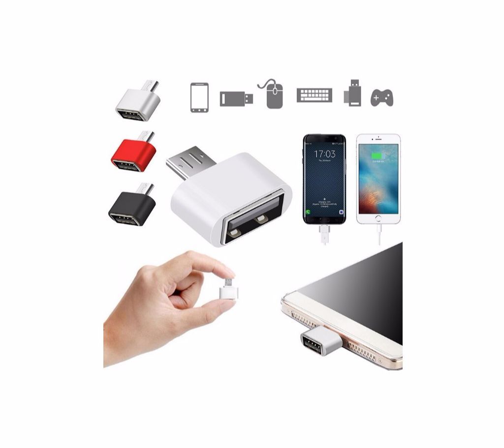 Micro USB Male To USB 2.0  Converter for Phone