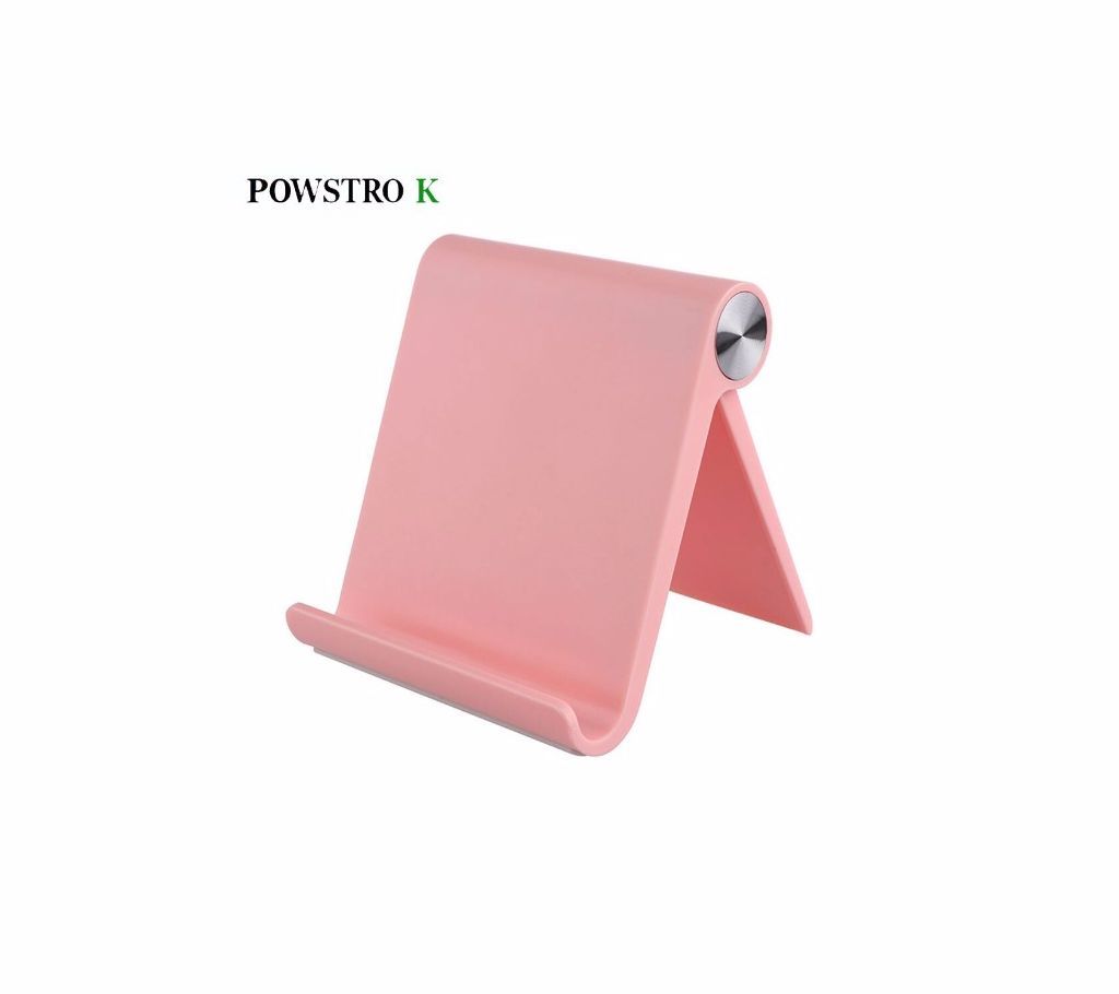 Adjustable Angles Tablet Phone  ABS Rubber Folding Stand Holder