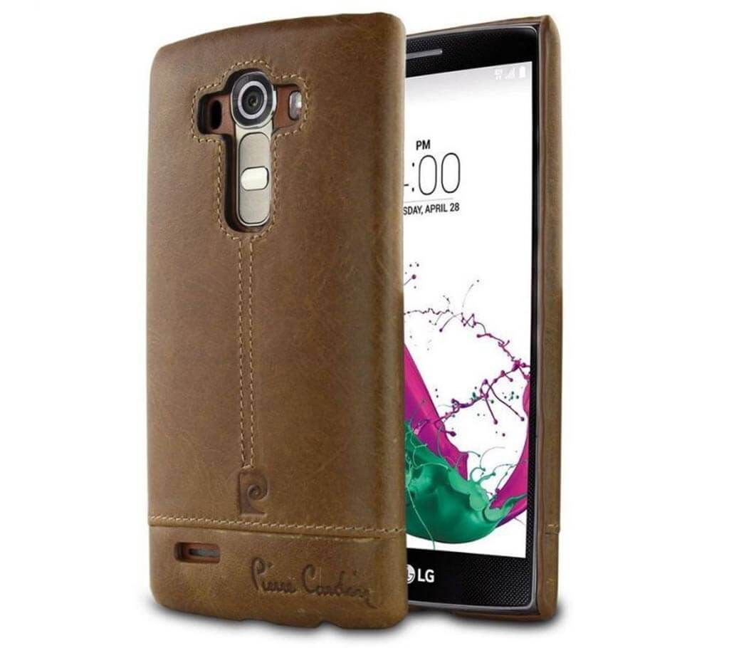 Pierre Cardin Leather Hard Back Case for LG G4