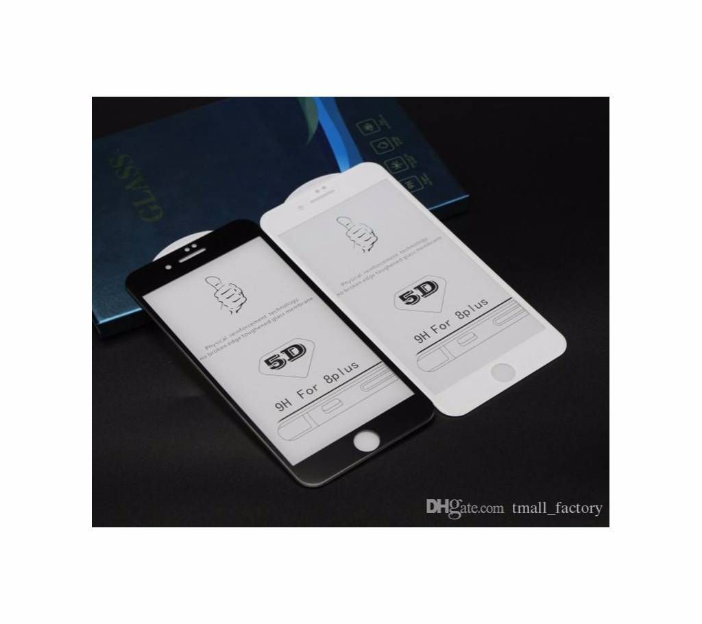 IPhone 7G 5D Screen Protector White color