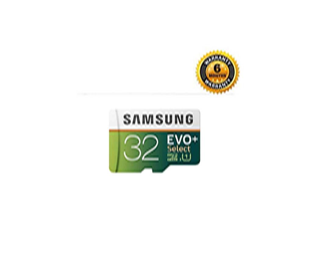 Samsung Class 10 Micro SDHC Memory Card 32GB -Green