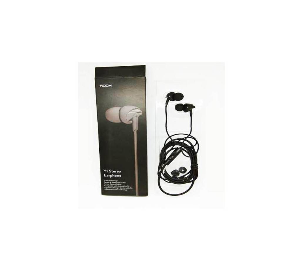 Rock Y1 Stereo In-Ear Headphone