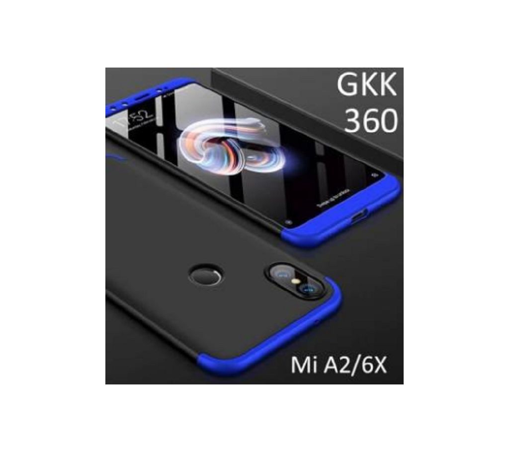 Xiaomi A2 / Redmi 6X GKK Cover 360 Degree Full Protection