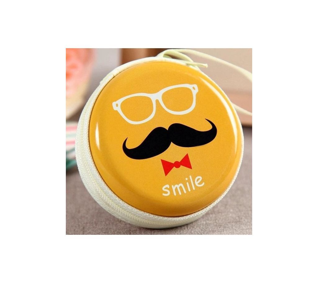 mini round box for headphone