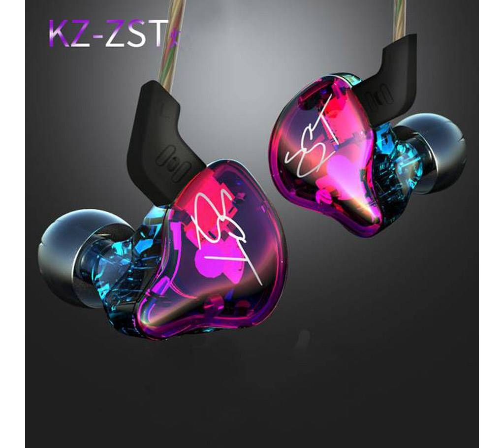 KZ ZST PRO Wired Earphone 