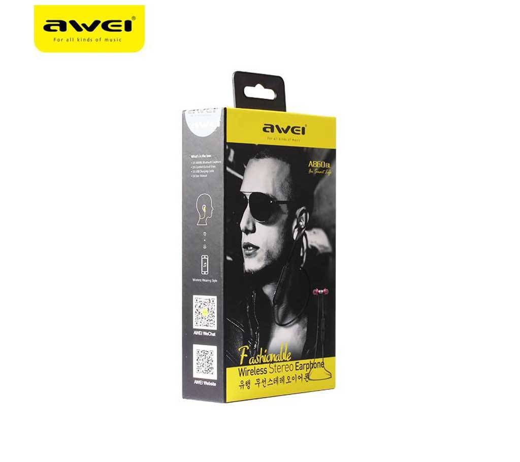 Awei 860BL Bluetooth headset Gold