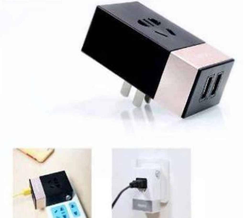 Remax RM-2U Fast Charging 2 USB Wall Socket