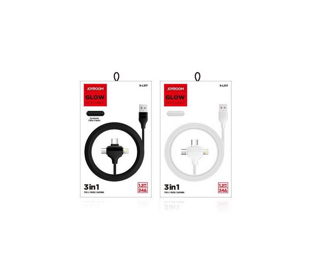 Joyroom S-L317 USB charging 3 in 1 Cable