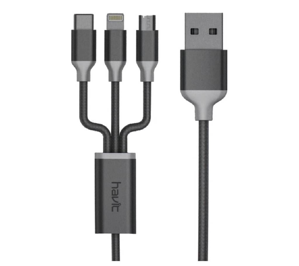 Havit HV-H622 CABLE USB A Micro USB/LIGHTNING/TYPE C