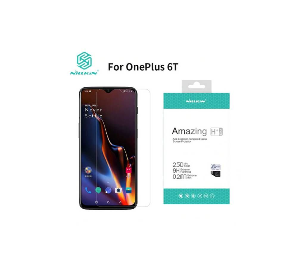 NILLKIN 9H Tempered Glass Protector for OnePlus 6T