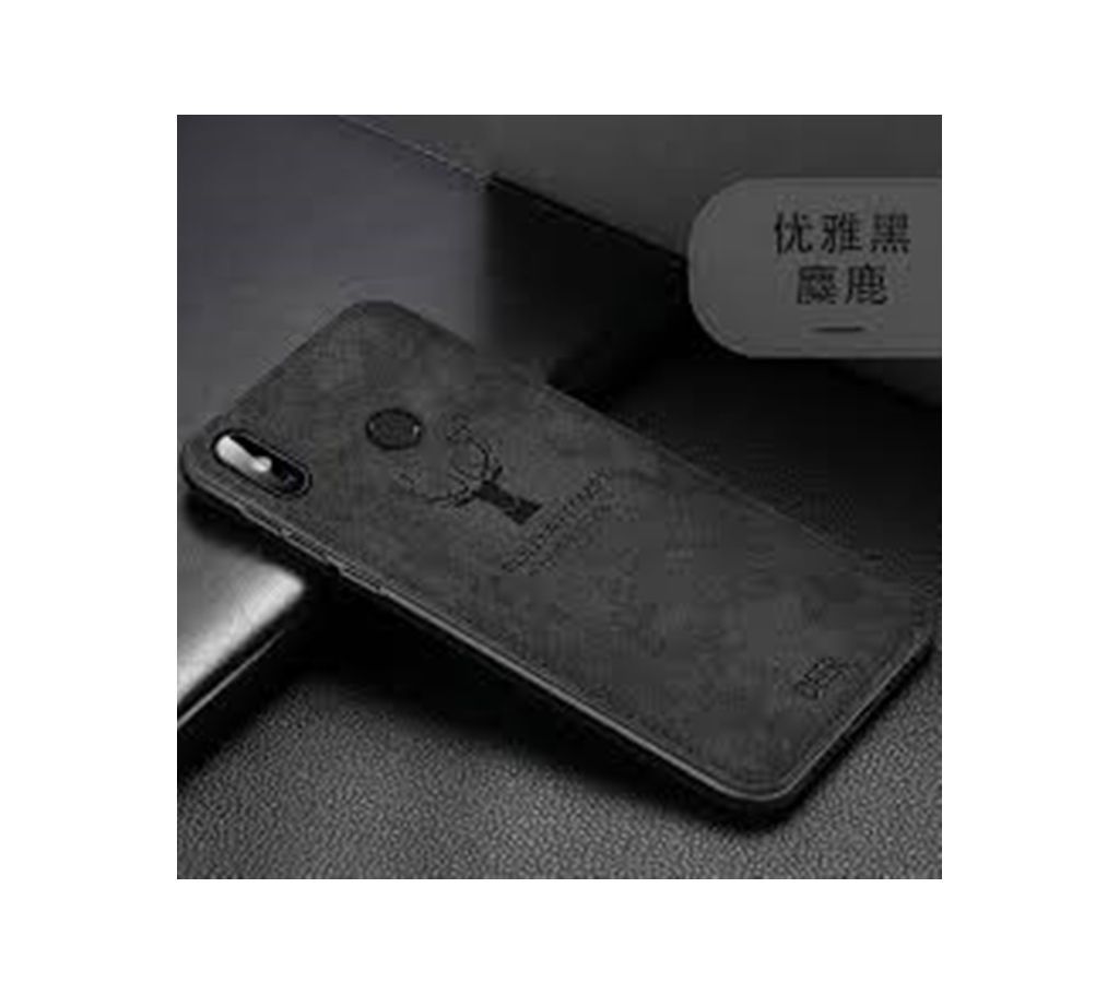 Deer Cloth Case Redmi Note 5pro-black