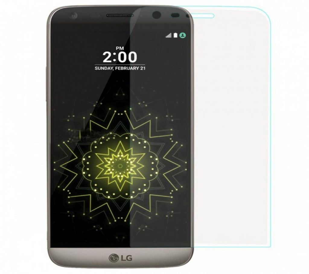 Full Screen Tempered Glass Screen Protector for LG G5 - Transparent