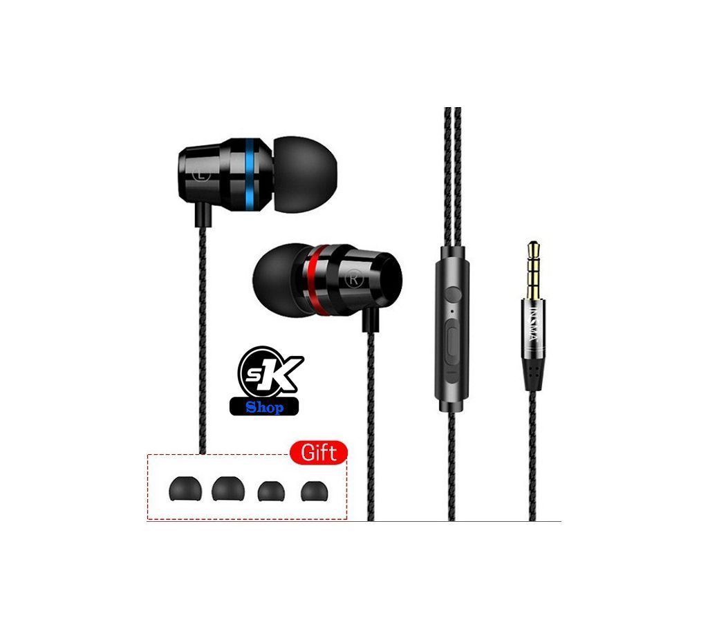 Wired eavy Bass Earphone 