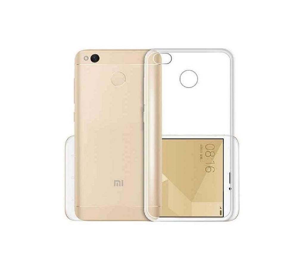 Redmi 4X Soft Flexible Slim TPU Silicone Case